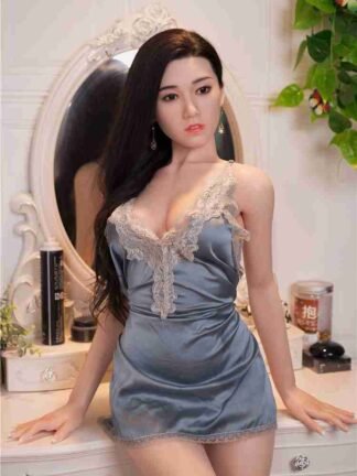 ตุ๊กตายางปลูกผมซิลิโคนทั้งตัว 157cm - Limei - Image 2