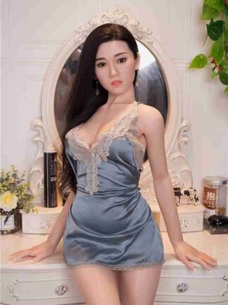 ตุ๊กตายางปลูกผมซิลิโคนทั้งตัว 157cm - Limei - Image 3