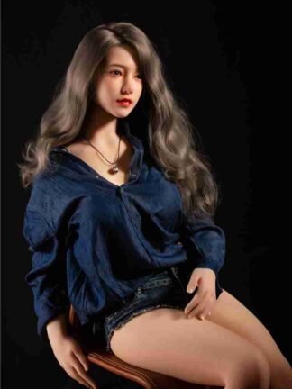 ตุ๊กตายางหัวซิลิโคนปลูกผม+ตัวTPE 170cm - Qiangqiang - Image 2