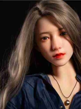 ตุ๊กตายางหัวซิลิโคนปลูกผม+ตัวTPE 170cm - Qiangqiang - Image 3