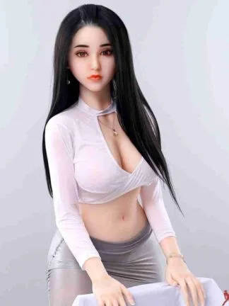 ตุ๊กตายางปลูกผมซิลิโคนทั้งตัว 164cm -Meimei
