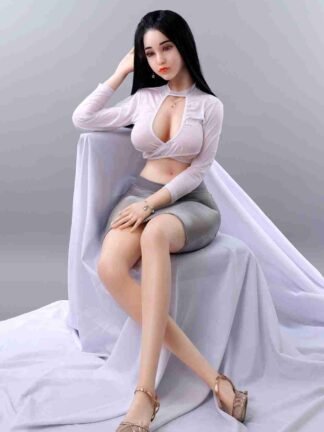 ตุ๊กตายางปลูกผมซิลิโคนทั้งตัว 164cm -Meimei - Image 8
