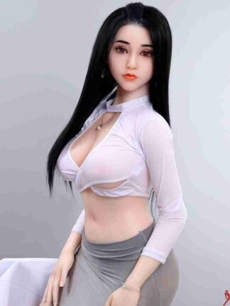 ตุ๊กตายางปลูกผมซิลิโคนทั้งตัว 164cm -Meimei - Image 4