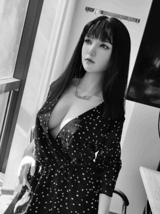 ตุ๊กตายางปลูกผมซิลิโคนทั้งตัว 162cm - Hui yin - Image 4
