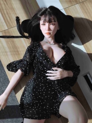 ตุ๊กตายางปลูกผมซิลิโคนทั้งตัว 162cm - Hui yin - Image 8