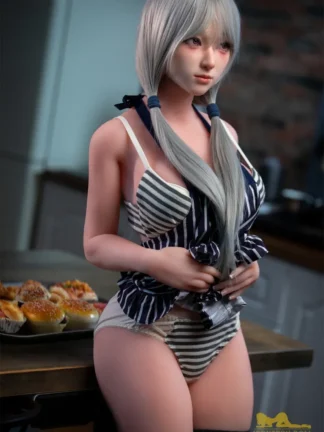 ตุ๊กตายางหัวซิลิโคน+บอดี้TPE 154cm-Irontechdoll 154cm S24 Miyuki - Image 3