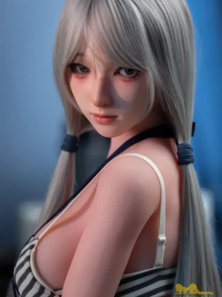 ตุ๊กตายางหัวซิลิโคน+บอดี้TPE 154cm-Irontechdoll 154cm S24 Miyuki - Image 6
