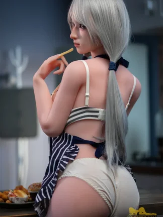 ตุ๊กตายางหัวซิลิโคน+บอดี้TPE 154cm-Irontechdoll 154cm S24 Miyuki - Image 8