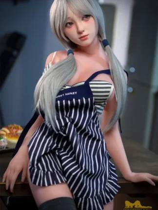 ตุ๊กตายางหัวซิลิโคน+บอดี้TPE 154cm-Irontechdoll 154cm S24 Miyuki - Image 10