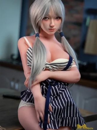 ตุ๊กตายางหัวซิลิโคน+บอดี้TPE 154cm-Irontechdoll 154cm S24 Miyuki - Image 13