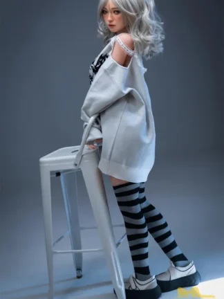 ตุ๊กตายางหัวซิลิโคน+บอดี้TPE 154cm-Irontechdoll 154cm S10 Misa - Image 6