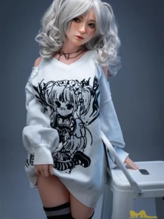 ตุ๊กตายางหัวซิลิโคน+บอดี้TPE 154cm-Irontechdoll 154cm S10 Misa - Image 10