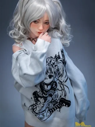 ตุ๊กตายางหัวซิลิโคน+บอดี้TPE 154cm-Irontechdoll 154cm S10 Misa - Image 11