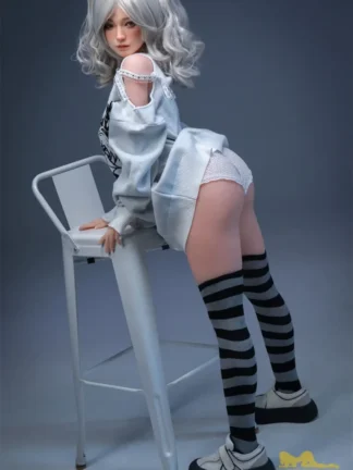 ตุ๊กตายางหัวซิลิโคน+บอดี้TPE 154cm-Irontechdoll 154cm S10 Misa - Image 5