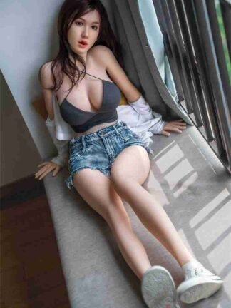 ตุ๊กตายางหัวซิลิโคนปลูกผม Movable Jaw+ตัวTPE 160cm - Yumiko - Image 4