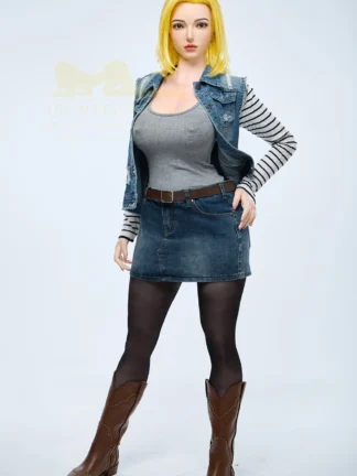 ตุ๊กตายางซิลิโคนทั้งตัว 159cm -Irontechdoll 159cm Android 18 S41 Joline - Image 8