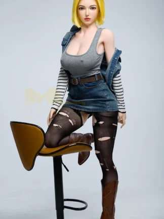ตุ๊กตายางซิลิโคนทั้งตัว 159cm -Irontechdoll 159cm Android 18 S41 Joline - Image 9