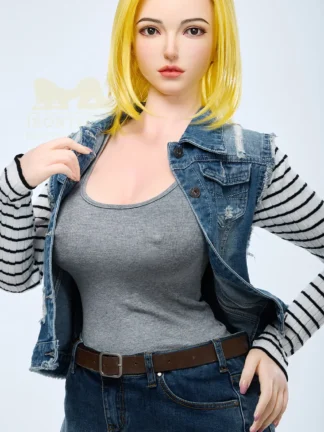 ตุ๊กตายางซิลิโคนทั้งตัว 159cm -Irontechdoll 159cm Android 18 S41 Joline - Image 11