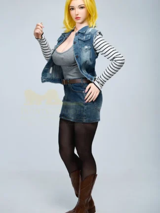 ตุ๊กตายางซิลิโคนทั้งตัว 159cm -Irontechdoll 159cm Android 18 S41 Joline - Image 7