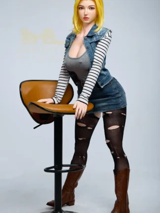 ตุ๊กตายางซิลิโคนทั้งตัว 159cm -Irontechdoll 159cm Android 18 S41 Joline - Image 5