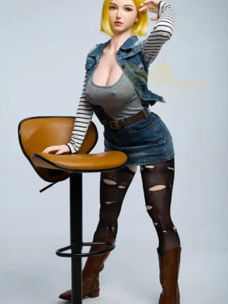 ตุ๊กตายางซิลิโคนทั้งตัว 159cm -Irontechdoll 159cm Android 18 S41 Joline - Image 4