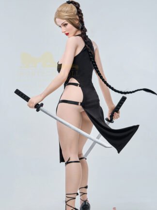 ตุ๊กตายางซิลิโคนทั้งตัว 159cm -Irontechdoll 159cm Samurai Sex Doll Giant Breast S5 Cinderella - Image 9