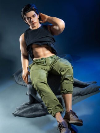 ตุ๊กตายางซิลิโคนผู้ชายรุ่นพิเศษถอดหัวไม่ได้ 170cm - George - Image 6