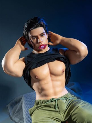 ตุ๊กตายางซิลิโคนผู้ชายรุ่นพิเศษถอดหัวไม่ได้ 170cm - George - Image 8