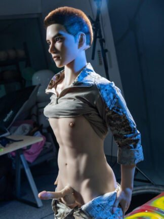 ตุ๊กตายางซิลิโคนผู้ชายปลูกผม 165cm - Chu - Image 19