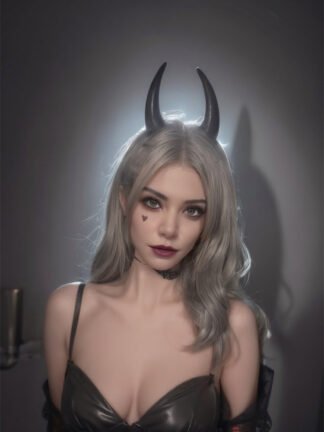 ตุ๊กตายางหัวซิลิโคนปลูกผม Movable Jaw+ตัวTPE 173cm - Sherene - Image 5