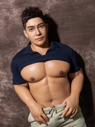 ตุ๊กตายางซิลิโคนผู้ชายรุ่นพิเศษถอดหัวไม่ได้ 170cm - Bear - Image 10
