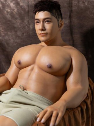 ตุ๊กตายางซิลิโคนผู้ชายรุ่นพิเศษถอดหัวไม่ได้ 170cm - Bear - Image 15
