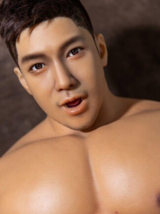 ตุ๊กตายางซิลิโคนผู้ชายรุ่นพิเศษถอดหัวไม่ได้ 170cm - Bear - Image 16