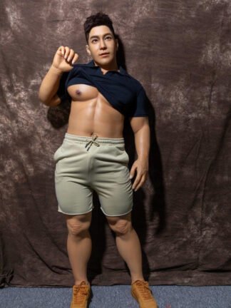 ตุ๊กตายางซิลิโคนผู้ชายรุ่นพิเศษถอดหัวไม่ได้ 170cm - Bear - Image 9