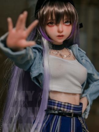 ตุ๊กตายางซิลิโคนทั้งตัว 60cm-MLW Mini Silicone Doll 60cm Natural Skin M1