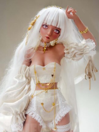 ตุ๊กตายางซิลิโคนทั้งตัว 60cm-MLW Mini Silicone Doll 60cm Tan Skin M1 - Image 2