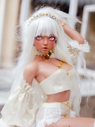 ตุ๊กตายางซิลิโคนทั้งตัว 60cm-MLW Mini Silicone Doll 60cm Tan Skin M1 - Image 7