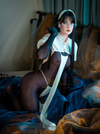 ตุ๊กตายางซิลิโคนทั้งตัว 162cm -Irontechdoll Sexy Cosplay Nun162cm minus S37 Yeona - Image 5