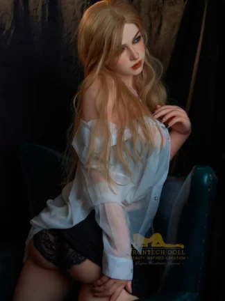 ตุ๊กตายางซิลิโคนทั้งตัว 164cm - Irontechdoll(Underneath The Coat) S38 Flora - Image 4