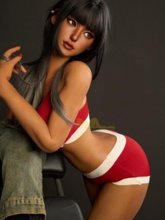 ตุ๊กตายางซิลิโคนทั้งตัว 161cm -Irontechdoll 161cm S14 Dark Tanned Miku - Image 6