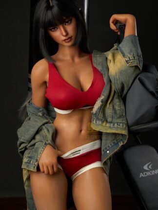 ตุ๊กตายางซิลิโคนทั้งตัว 161cm -Irontechdoll 161cm S14 Dark Tanned Miku - Image 24