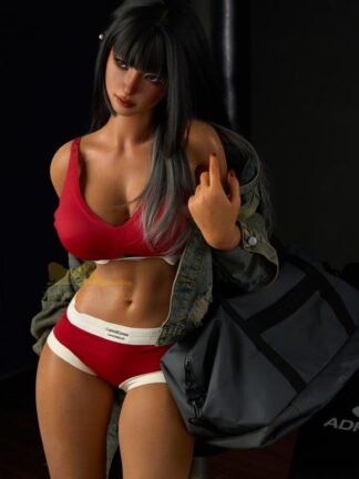 ตุ๊กตายางซิลิโคนทั้งตัว 161cm -Irontechdoll 161cm S14 Dark Tanned Miku - Image 29