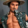 ตุ๊กตายางผู้ชายครึ่งตัว TPE IRONTECH DOLL - Kevin