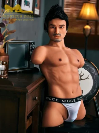 ตุ๊กตายางผู้ชายครึ่งตัว TPE IRONTECH DOLL - Kevin - Image 8