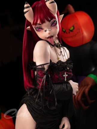 ตุ๊กตายางซิลิโคนทั้งตัว 157cm- Climax Doll(Ultra) SiQ 157cm Meru Halloween - Image 12
