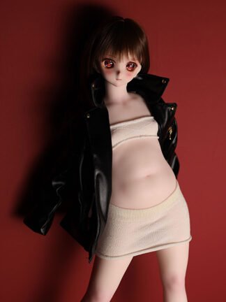 Mini Sex Doll 55cm- Climax Doll Classic |Cute Mini Sex Doll J54 Tammi Flat Chested Big Belly - Image 3