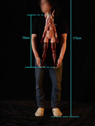 ตุ๊กตายางซิลิโคน Mini Doll 70cm- Climax Doll Mini Anime Sex Doll Si70cm MK Mila - Image 17