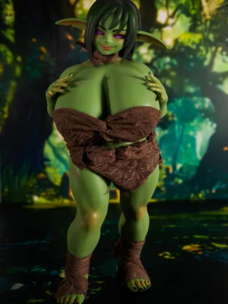 ตุ๊กตายางซิลิโคน Mini Doll 70cm- Climax Doll Mini Goblin Sex Doll Si70cm GB Zarga - Image 5