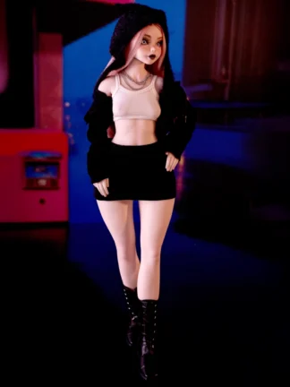 Mini Sex Doll 60cm- Climax Doll Classic | Silicone Mini Sex Doll Si60cm XS Hilary Cinnamon