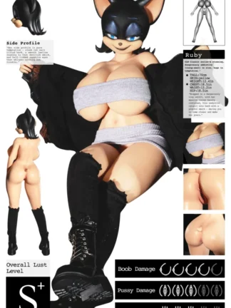 ตุ๊กตายางซิลิโคน Mini Doll 70cm- Climax Doll Hentai Mini Sex Doll Si70cm AR- Aria & Ruby - Image 3
